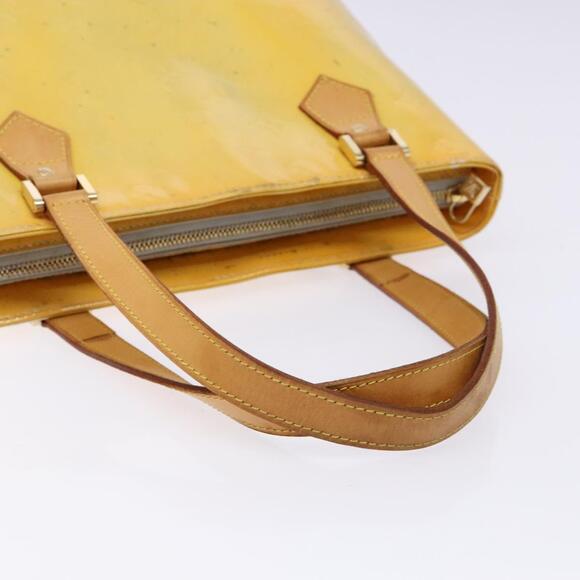 LOUIS VUITTON Monogram Vernis Houston Hand Bag Gris M91053 - Picture 7 of 13